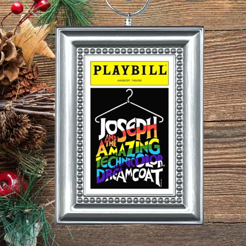 Joseph and the Amazing Technicolor Dreamcoat Playbill Christmas Tree‎ Ornament
